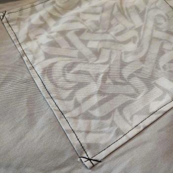  Beige texture pants | Streetwear & Dancewear