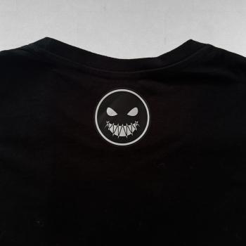 T-Shirt Nera a maniche lunghe Don't Bite | Breaking Clothing