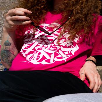 T-Shirt Heliconia BPSL2 Stampa Bianca