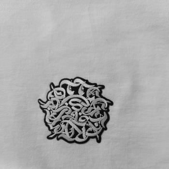 T-Shirt Bianca a maniche lunghe Don't Bite | Breaking Clothing