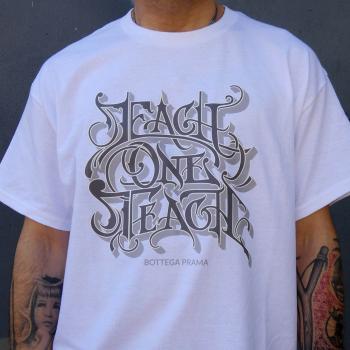 Each One Teach T-Shirt Bianca | Breaking e Streetwear