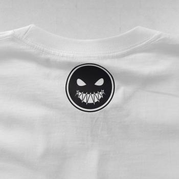 T-Shirt Bianca a maniche lunghe Don't Bite | Breaking Clothing