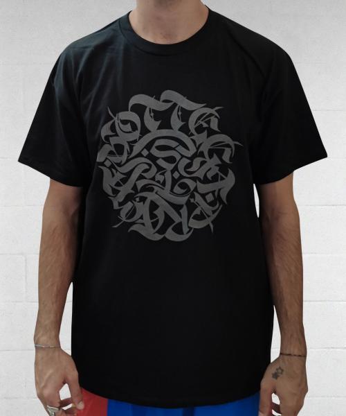 T-Shirt Black BPSL2 Grey Print