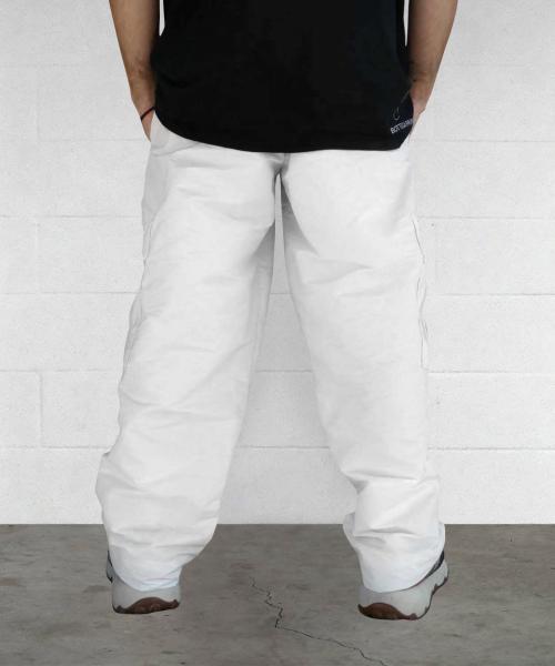 B-Boy Cargo Spin Pants Total White