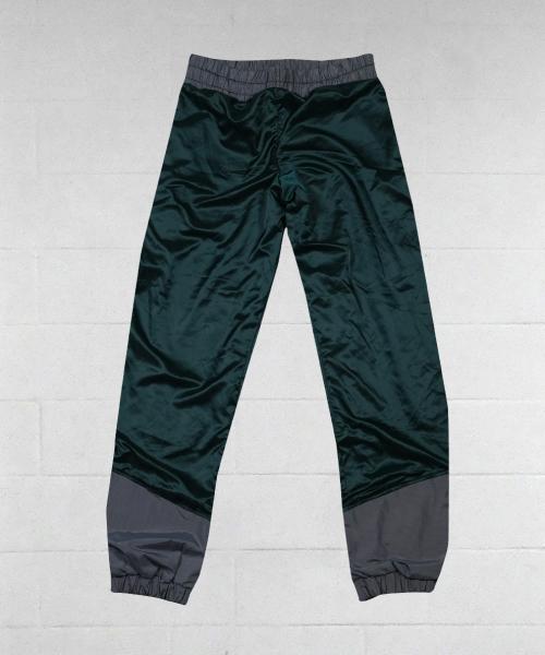 Green Grey Square Spin Pants