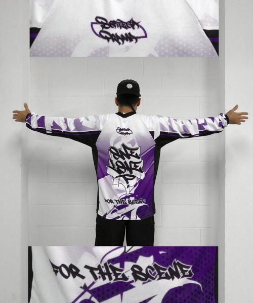 The Message Shirt Viola | Dancewear & Streetwear