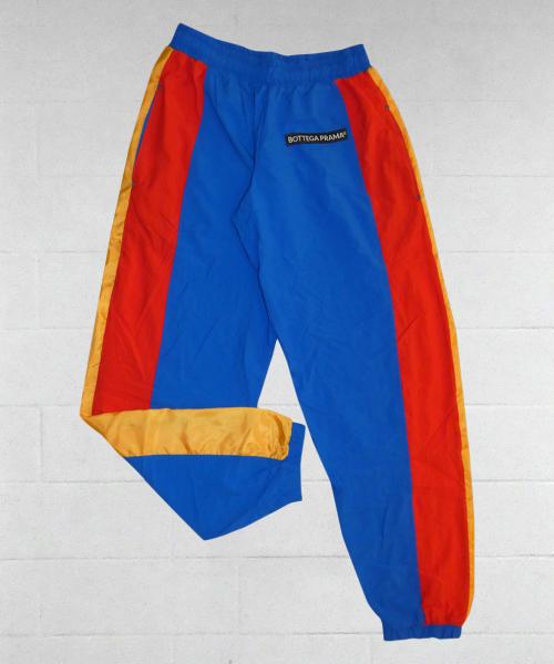 Spin pants for Bboy Red Yellow Stripe