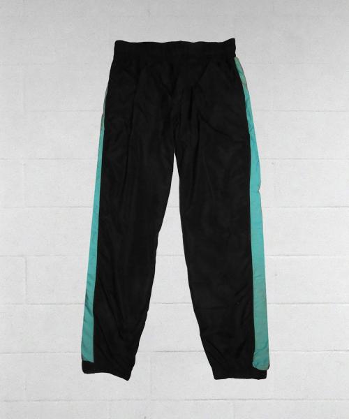 Light Blue Stripe Black Spin Pants