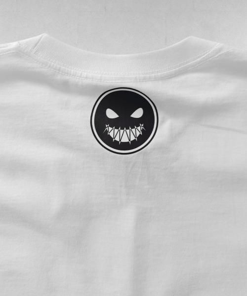 T-Shirt Bianca a maniche lunghe Don't Bite | Breaking Clothing