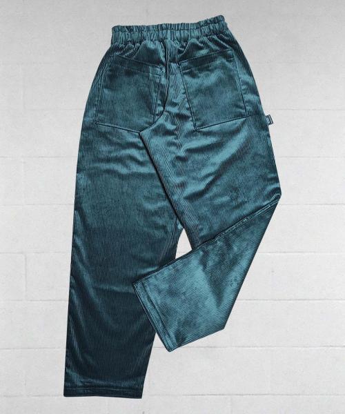 Green velvet pants - Streetwear & Dancewear