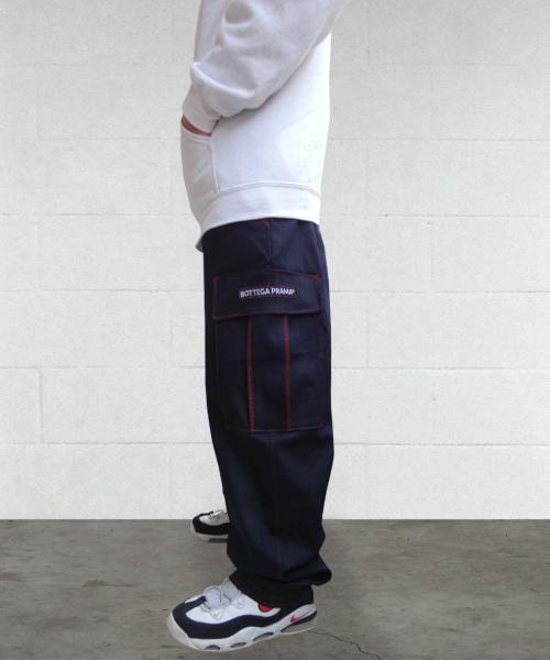 Pantaloni Cargo Greek Baggy Bboy & Bgirl con ricamo - Streetwear