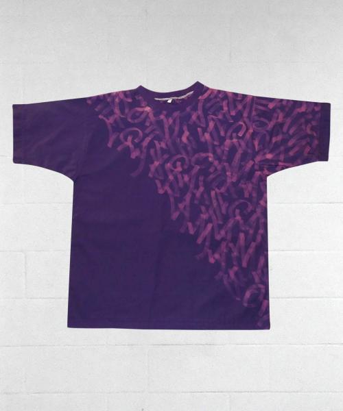 Triangle Tags Purple Shirt