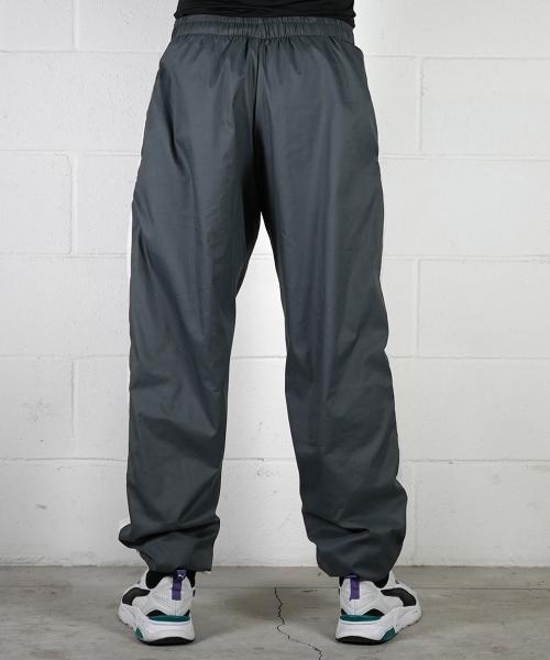Double Color Spin Pants White-Grey