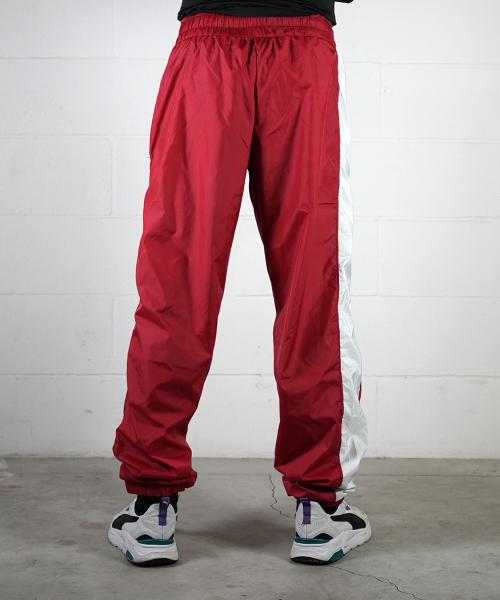 White Stripe Red Spin Pants