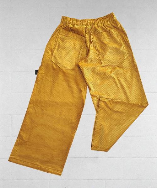 Pantaloni a palazzo Velluto Giallo - Streetwear & Dancewear