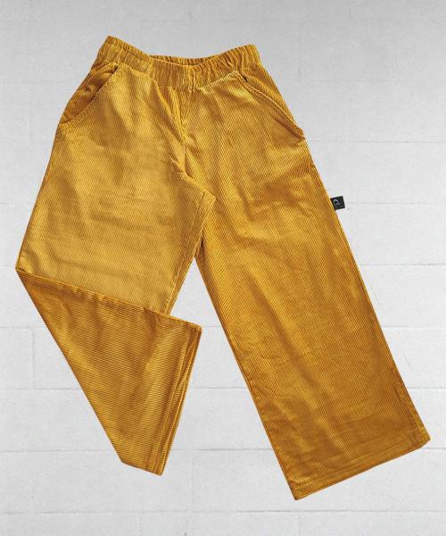 Pantaloni a palazzo Velluto Giallo - Streetwear & Dancewear