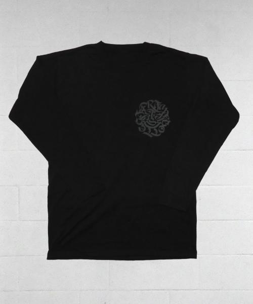 Black Longsleeve T-Shirt Grey Bpsl
