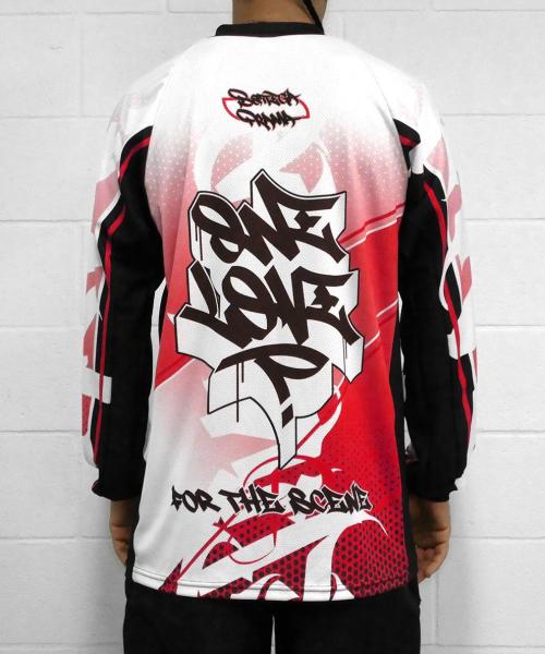 The Message Shirt Rosso | Dancewear & Streetwear